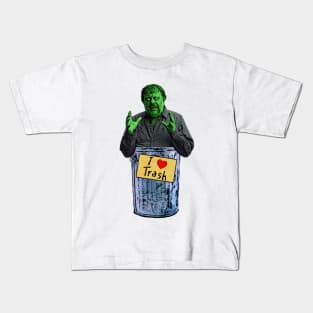 Eating from the trashcan Kids T-Shirt